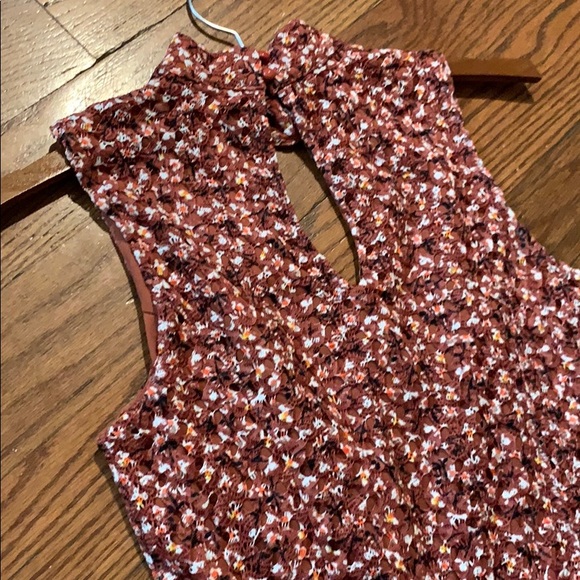 High Neck Crochet Midi Dress - Picture 8 of 9